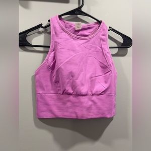 Lululemon fuchsia workout top size 4